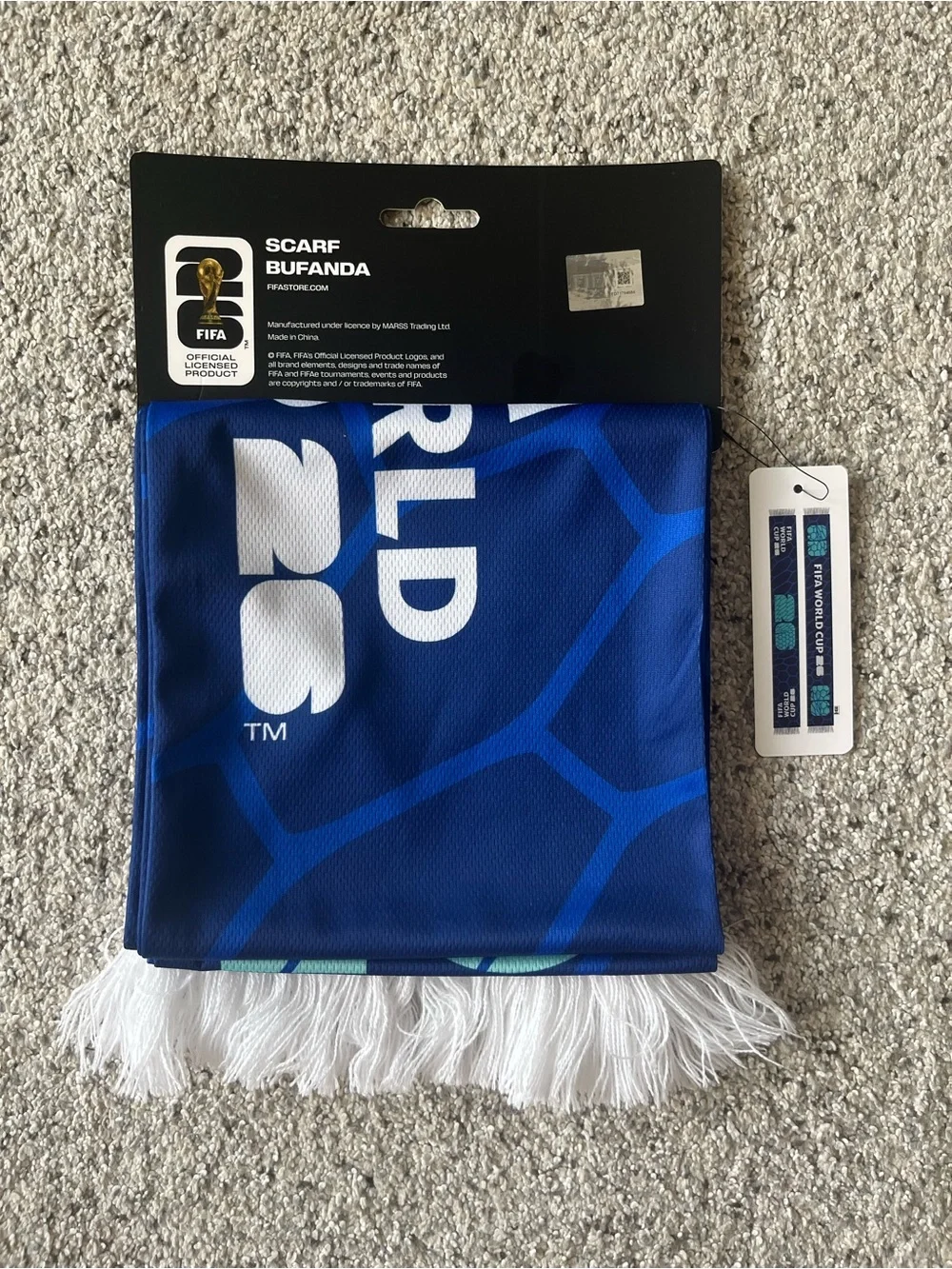 2026 FIFA World Cup Net Design Soccer Scarf